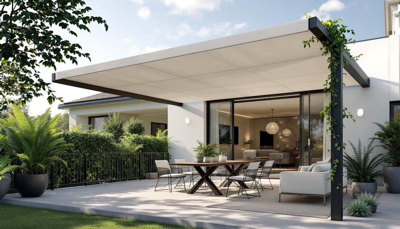 découvrez les avantages d'une toile pergola rétractable pour votre terrasse : protection solaire modulable, élégance et confort optimal toute l'année.