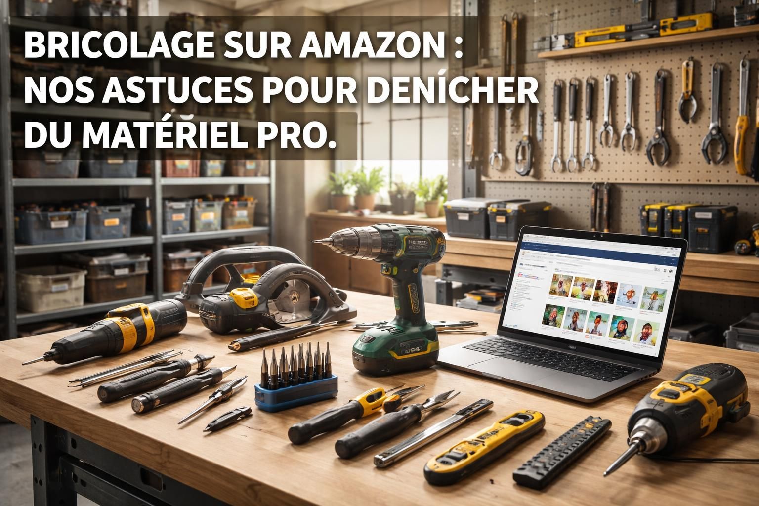 découvrez nos astuces pour trouver du matériel de bricolage professionnel sur amazon et réussir tous vos projets avec du matériel de qualité au meilleur prix.