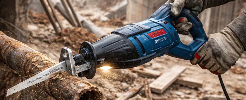 découvrez la bosch gsa 1100 e, la scie sabre professionnelle idéale pour vos travaux de démolition, alliant puissance, précision et efficacité pour un travail facilité.