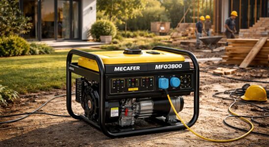 découvrez le mecafer mf3800, un groupe électrogène polyvalent idéal pour alimenter votre maison et vos chantiers. puissant, fiable et facile à utiliser, il répond à tous vos besoins en électricité.
