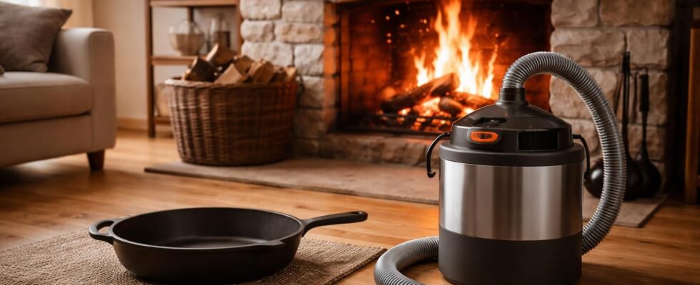 découvrez comment choisir l'aspirateur à cendre idéal pour un nettoyage efficace et sans effort de votre poêle et cheminée.
