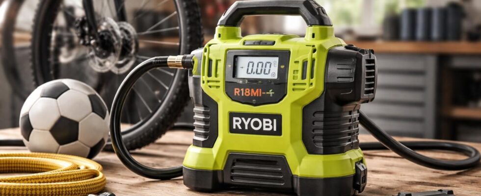 découvrez notre test complet du compresseur ryobi r18mi-0, un outil 3-en-1 performant pour le gonflage et la mesure de pression, idéal pour tous vos besoins de bricolage.