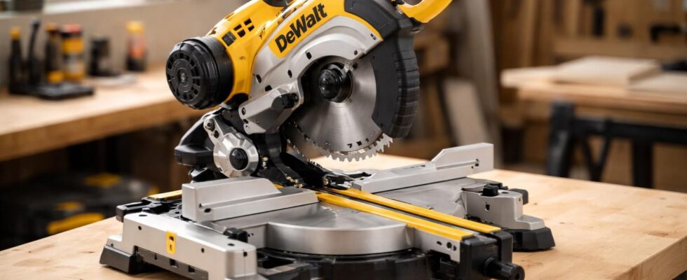 découvrez la scie à onglet radiale compacte dewalt dws774, conçue pour les professionnels exigeants alliant précision, puissance et ergonomie.