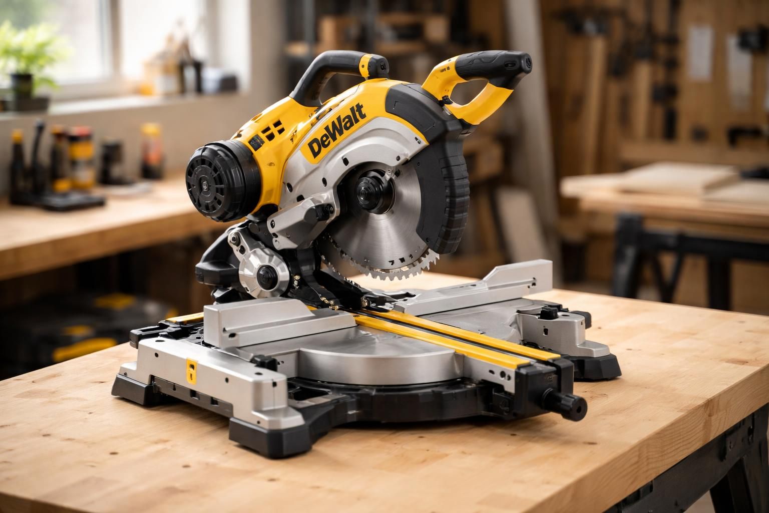 découvrez la scie à onglet radiale compacte dewalt dws774, conçue pour les professionnels exigeants alliant précision, puissance et ergonomie.