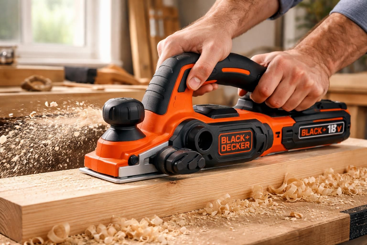 découvrez le rabot sans fil black & decker, l'outil idéal pour des finitions bois précises et sans contrainte. profitez de la liberté totale dans vos travaux de menuiserie avec une performance optimale et une grande maniabilité.