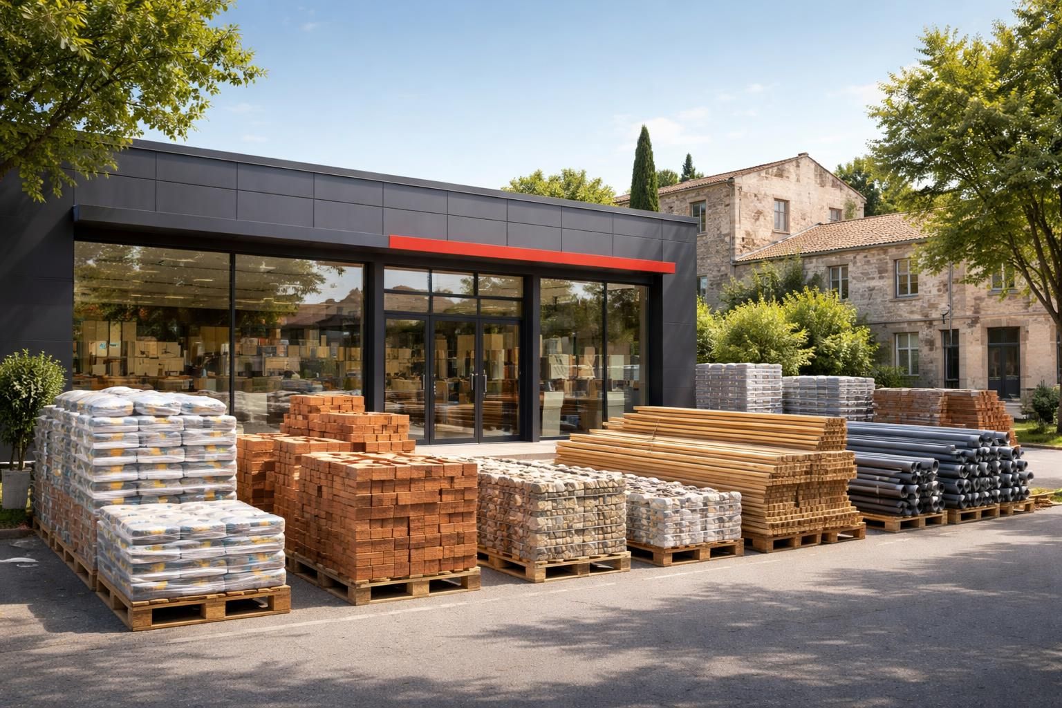 rubis matériaux, votre fournisseur de confiance à saint-laurent-des-arbres, propose une large gamme de matériaux et fournitures de construction de qualité pour tous vos projets.