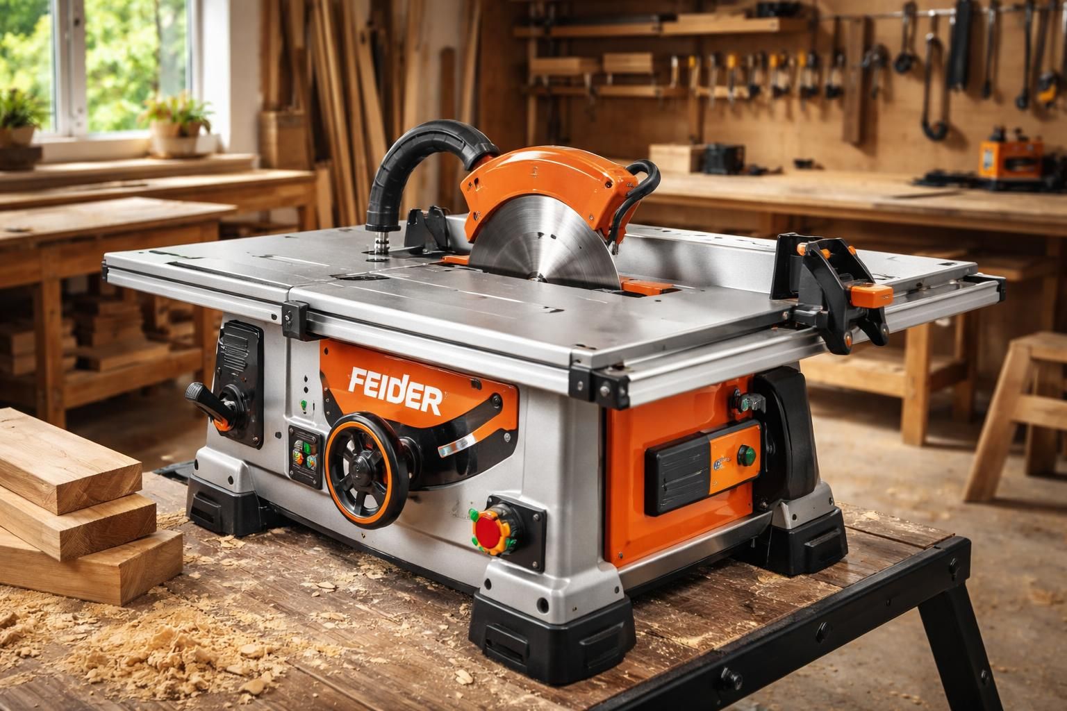 découvrez la scie sur table feider, une machine performante et fiable, idéale pour tous vos travaux de découpe bois en atelier. précision, robustesse et efficacité garanties.