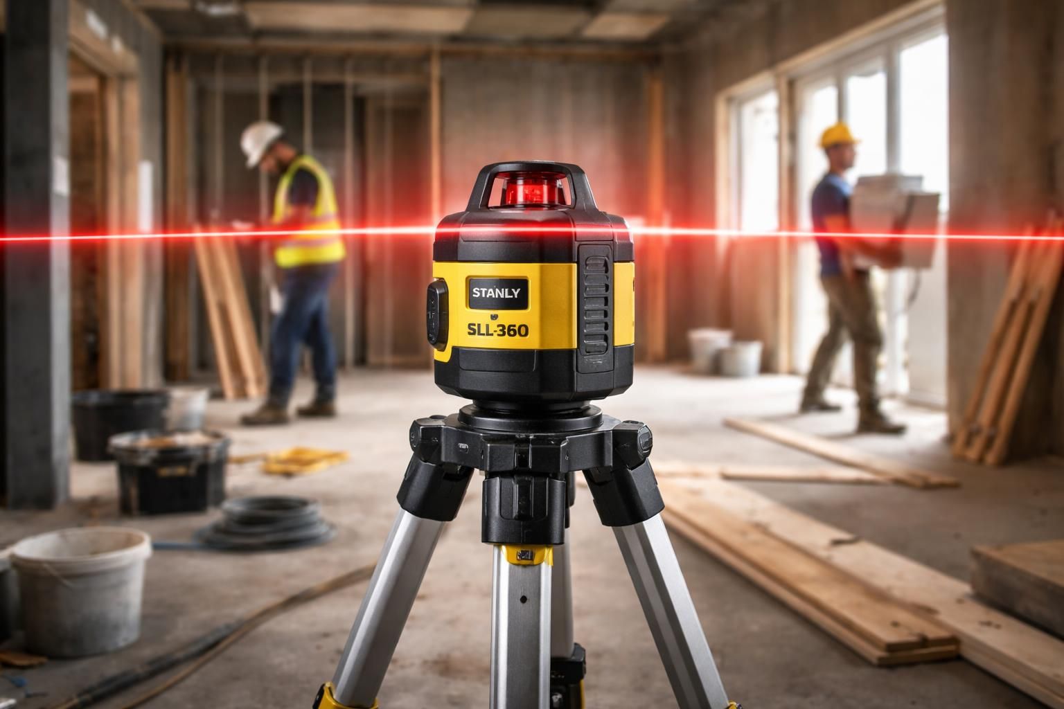 découvrez le stanley sll360, un niveau laser à 360 degrés conçu pour des alignements précis et efficaces sur tous vos chantiers.