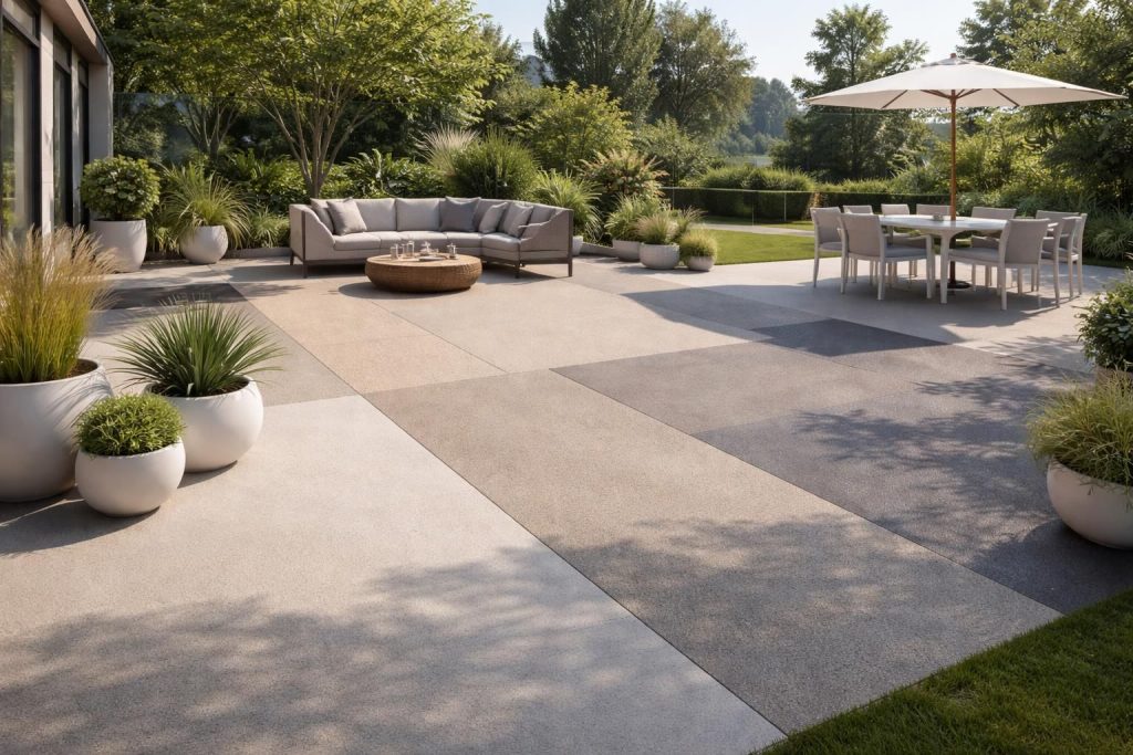 explorez les différentes variations des prix au m2 pour une terrasse en résine en 2026 et obtenez toutes les informations nécessaires pour planifier votre projet de rénovation.
