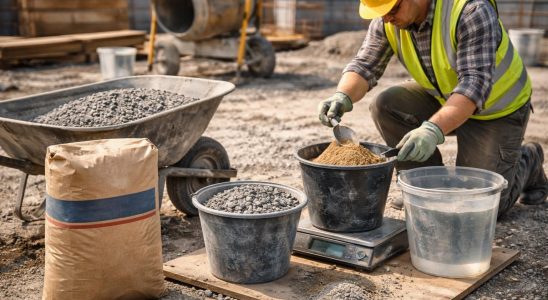 découvrez comment doser efficacement le béton avec un sac de ciment de 25 kg et évitez les erreurs courantes pour un mélange de qualité optimale.