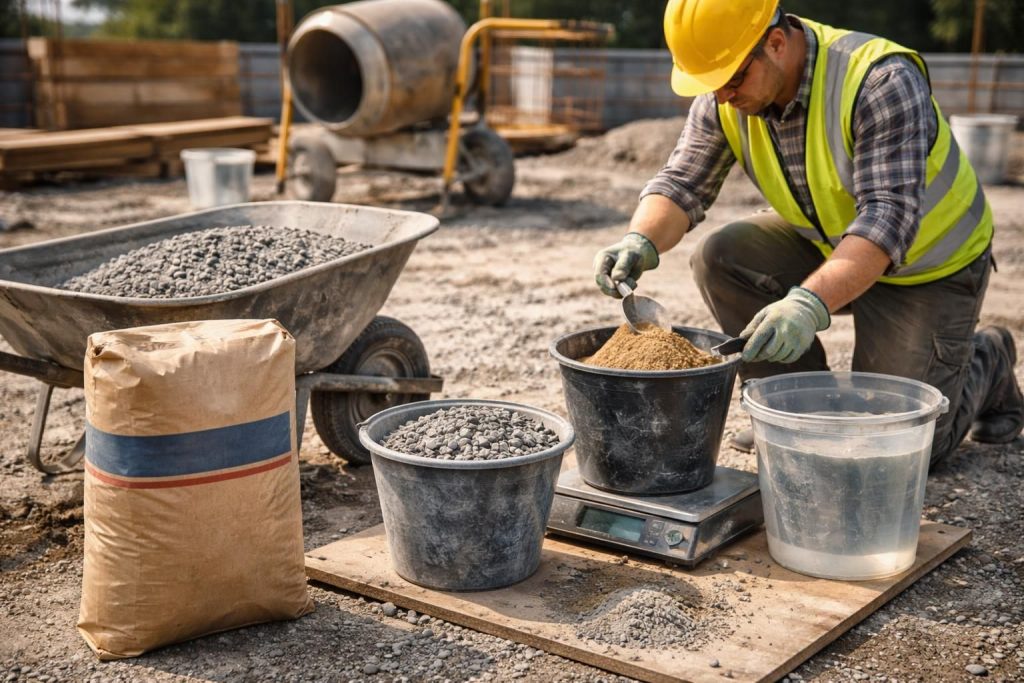 découvrez comment doser efficacement le béton avec un sac de ciment de 25 kg et évitez les erreurs courantes pour un mélange de qualité optimale.
