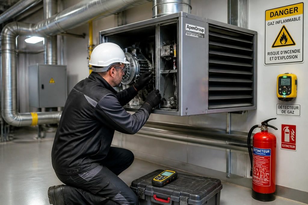 découvrez pourquoi la maintenance régulière d'un aérotherme gaz est cruciale pour assurer la sécurité et la performance optimale de votre installation.