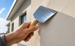 découvrez pourquoi choisir un bon grattoir est crucial pour appliquer l'enduit de votre façade et obtenir une finition impeccable et durable.